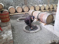 Georgian qvevri wine - amphora wine